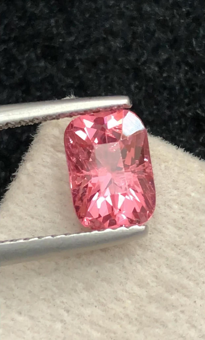 Pink Spinel 1.60 Carat Oval Cut – Vivid Pink Sparkling Gemstone