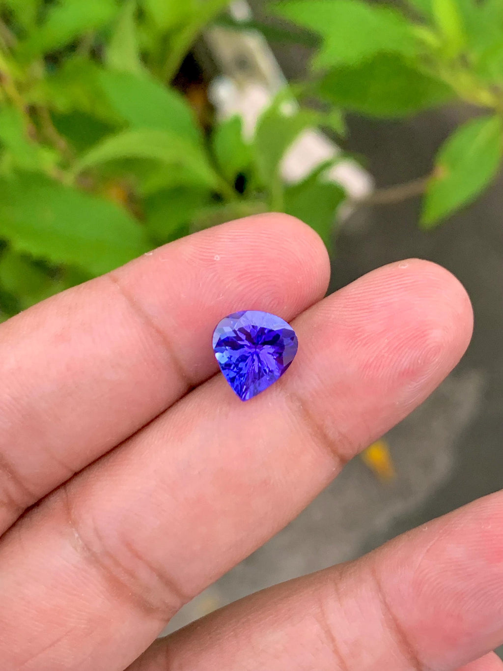 Natural Tanzanite Gemstone: 2.72 Carat Pear Shape, December Birthstone