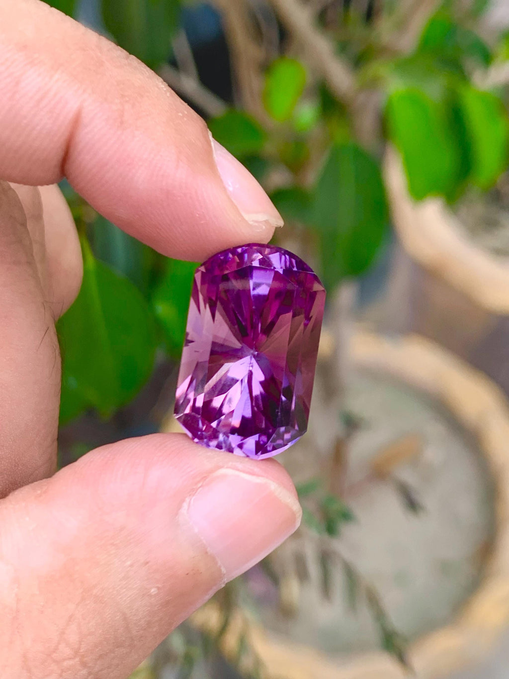 Amethyst 23.20ct Fancy Cut Purple Gemstone from Brazil