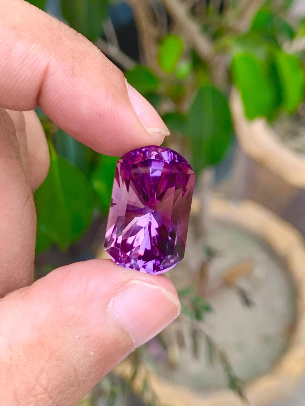 Amethyst 23.20ct Fancy Cut Purple Gemstone from Brazil