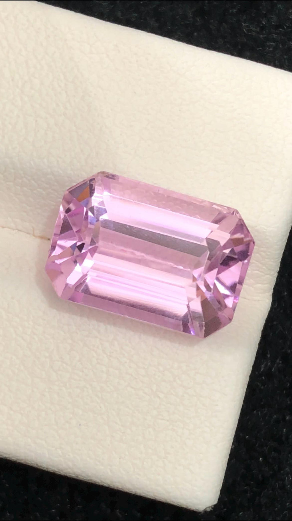 Pink Kunzite Emerald Cut – 9.70 Carats from Afghanistan