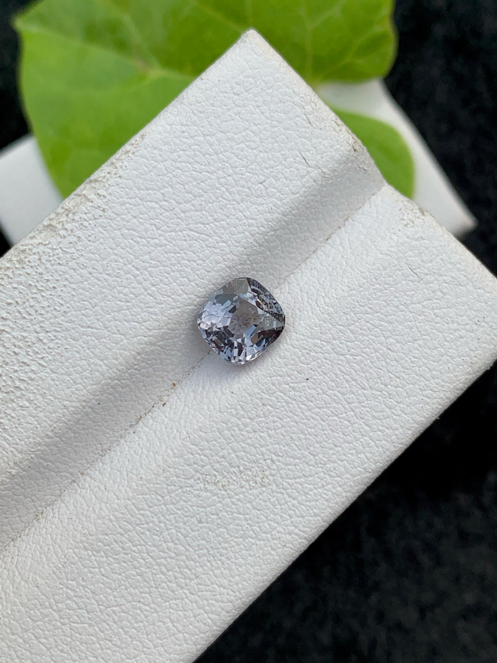 Grey Spinel Loose Gemstone: 1.25 CT Cushion Cut, Afghanistan Origin
