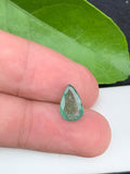 Zambia Emerald Gemstone: Pear Cut, Natural Loose Stone, 2.70 CT