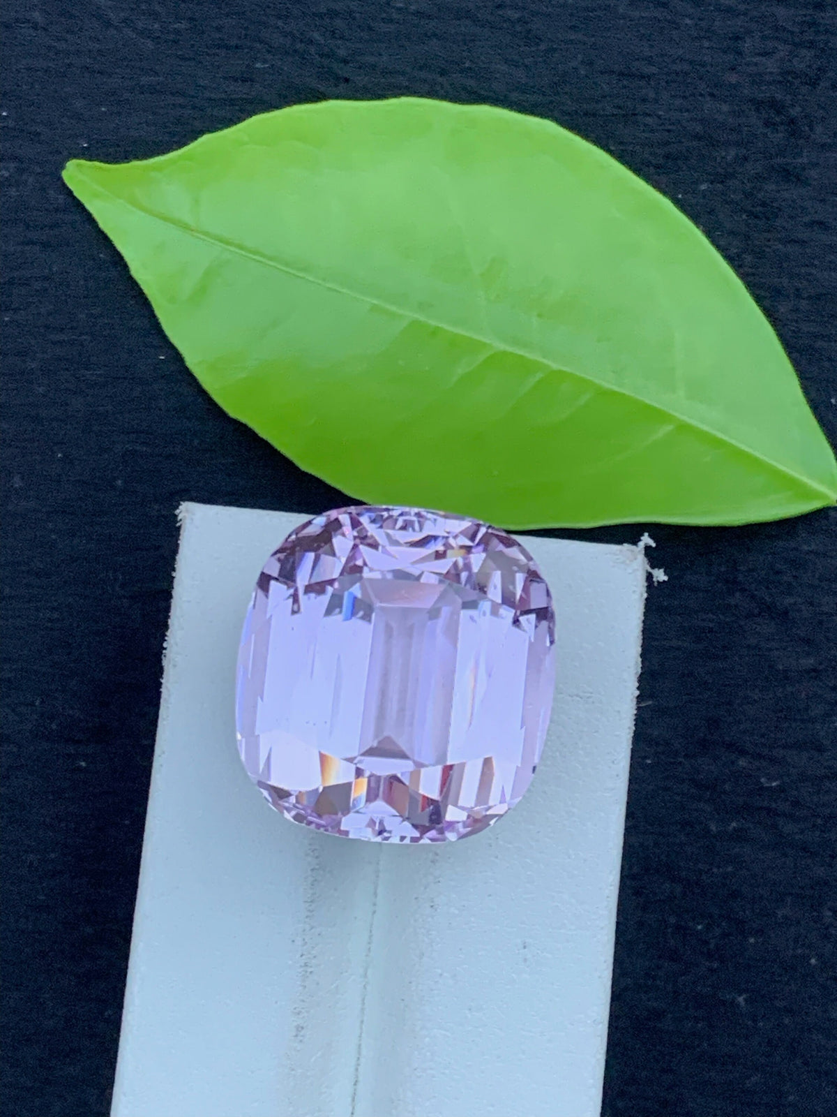 Light Pink Kunzite Gemstone: 57.30 CT Custom Cushion Cut
