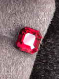 Rhodolite Garnet 3.05ct Emerald Cut Tanzania Gemstone