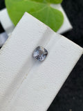 Grey Spinel Loose Gemstone: 1.25 CT Cushion Cut, Afghanistan Origin