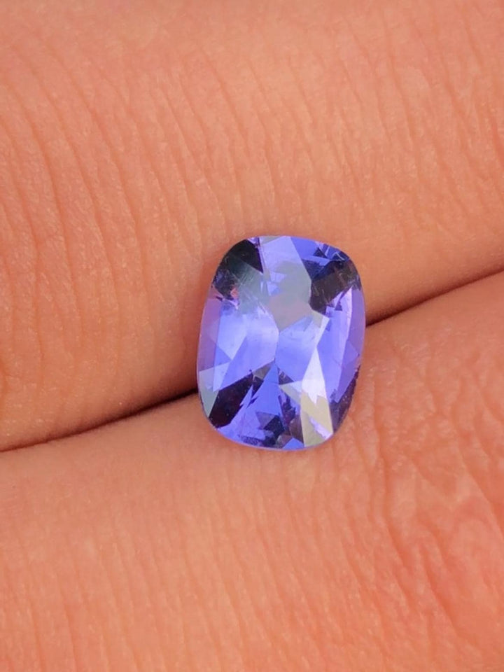 Lavender Spinel 1.80ct Cushion Cut • Tanzania Gemstone With Certificate