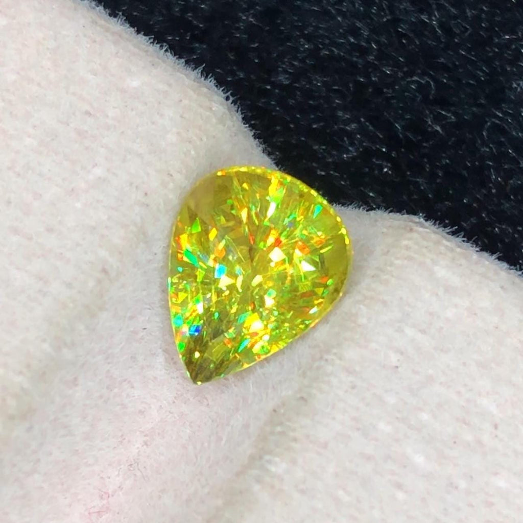 Heart Shape Sphene 1.70ct with Brilliant Fire – Pakistan Origin