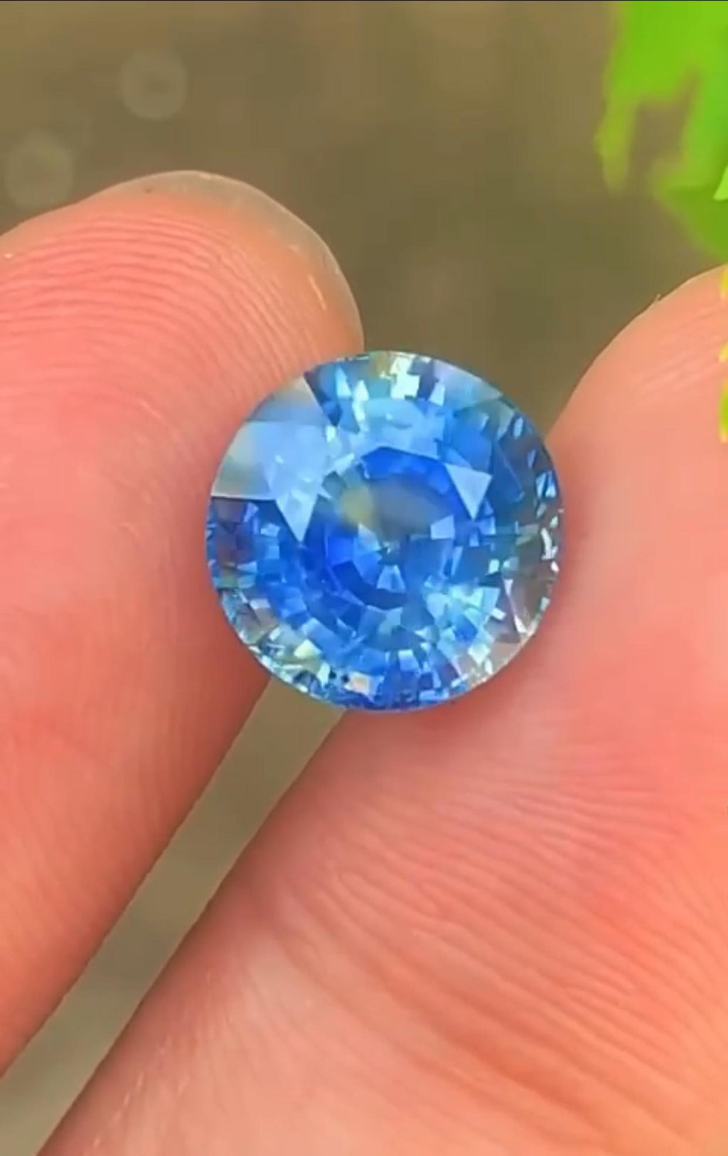 Cushion Cut Blue Sapphire Gemstone 6.37 CT - Ring Stone