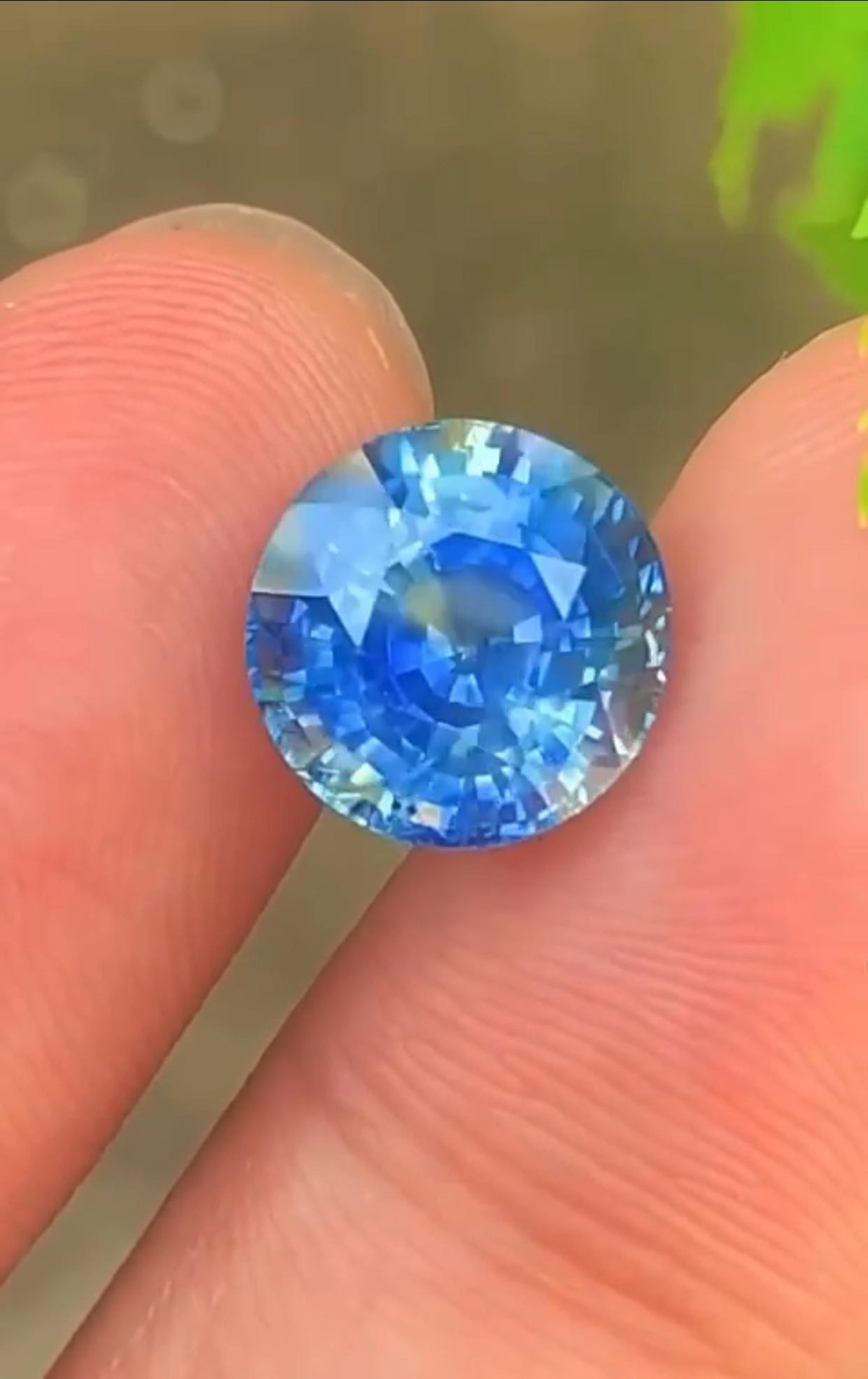 Cushion Cut Blue Sapphire Gemstone 6.37 CT - Ring Stone