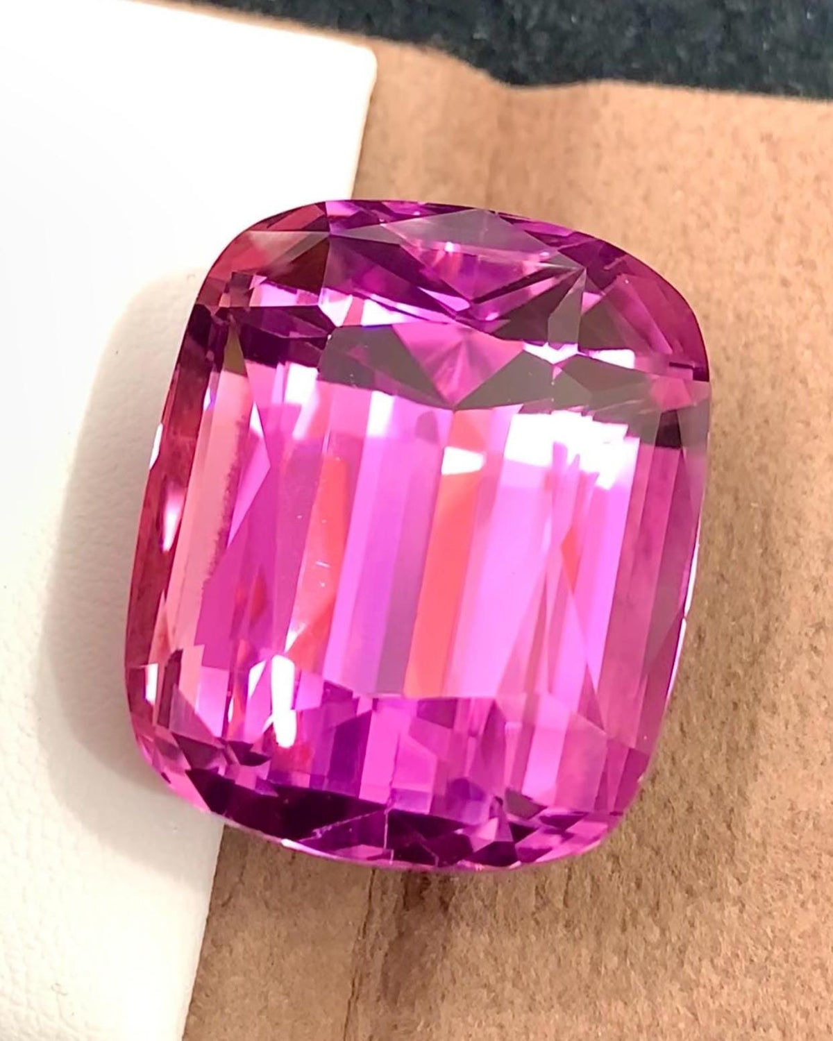 Pink Kunzite 91.90 Carat Brilliant Cushion Cut from Afghanistan