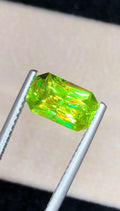 Natural Apple Green Sphene Gemstone – Fancy Cut, 2.10 Carats (Madagascar)