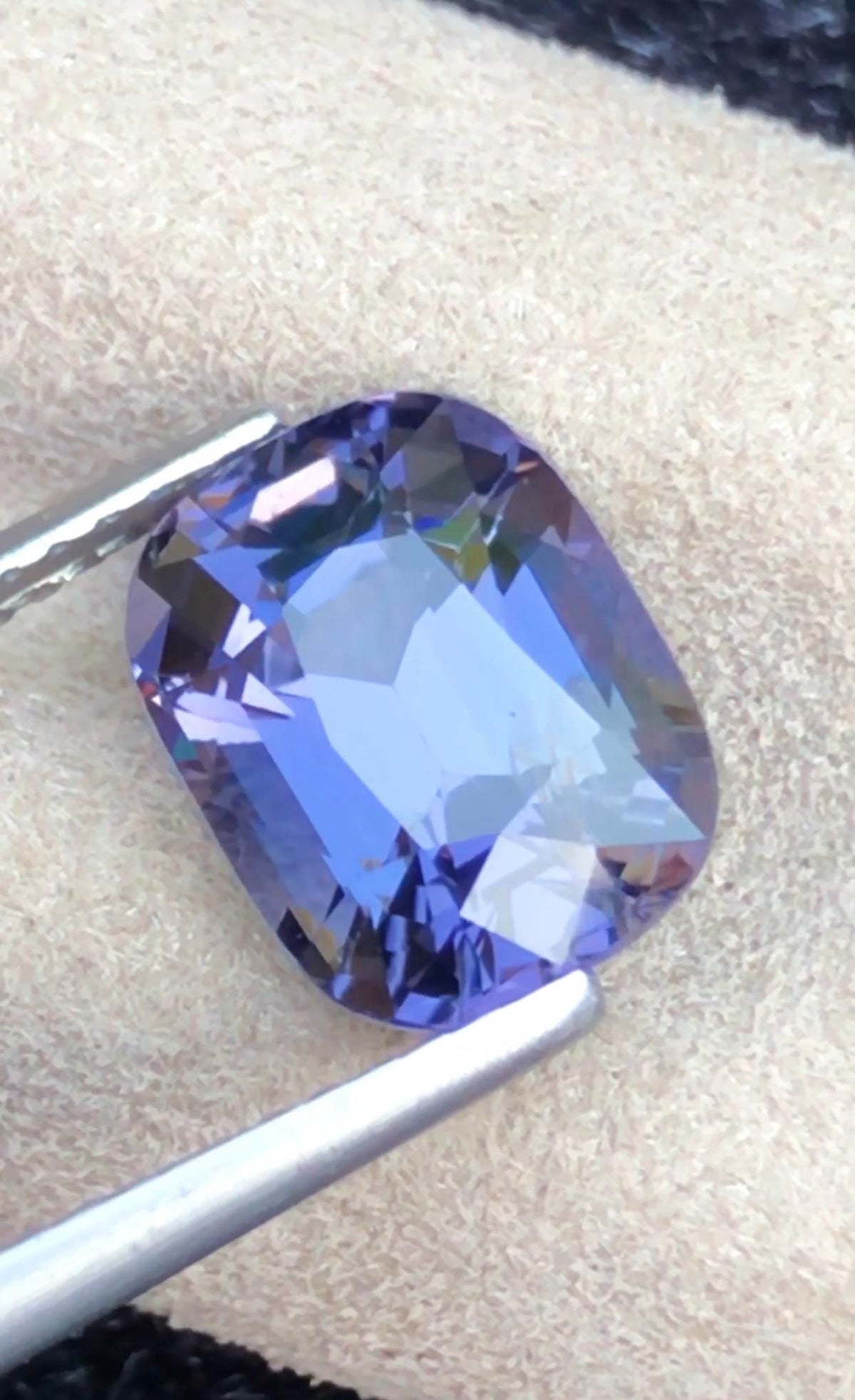GRS Certified Color Change Spinel Faceted Cut – Color-Change Blue to Purple with Certificate.