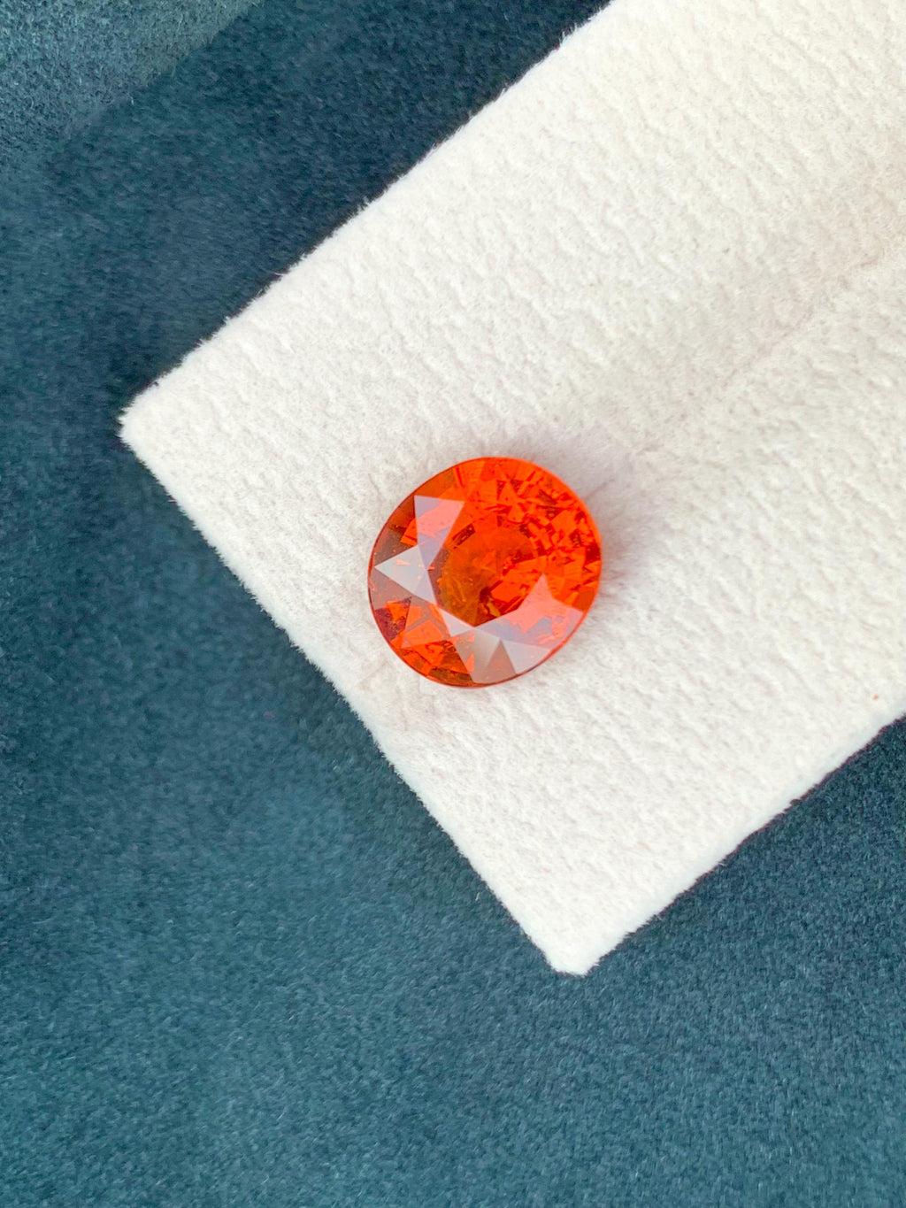 Spessartite Garnet 4.96ct Oval Cut Loose Gemstone from Africa
