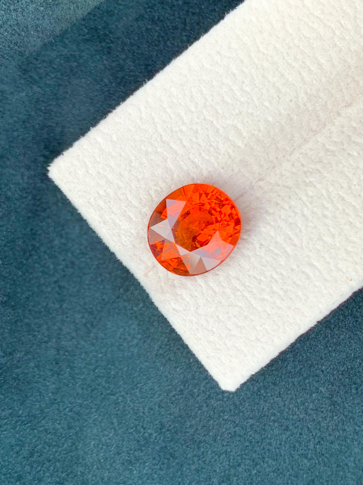 Spessartite Garnet 4.96ct Oval Cut Loose Gemstone from Africa