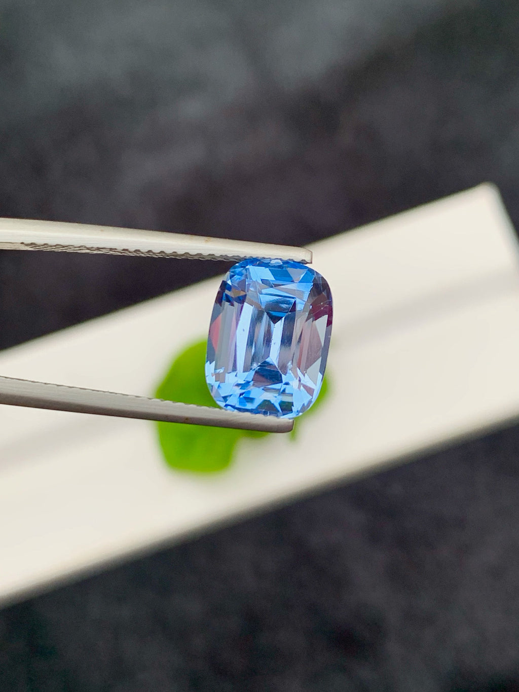Santa Maria Aquamarine Gemstone: 4.25 CT Cushion Cut Loose Stone