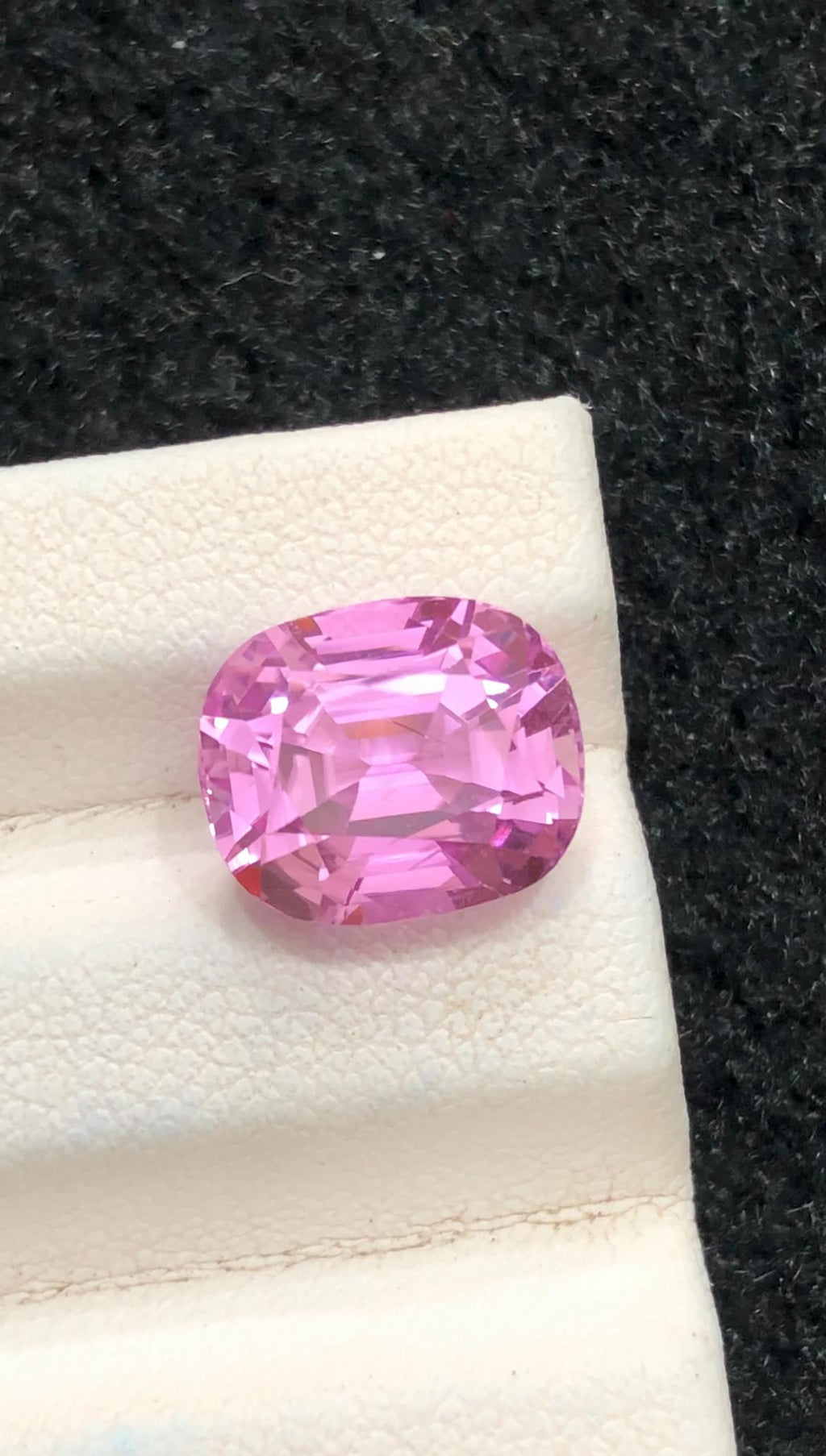 Pink Kunzite 5.75ct Cushion Cut Afghanistan – Vibrant Pastel Gem