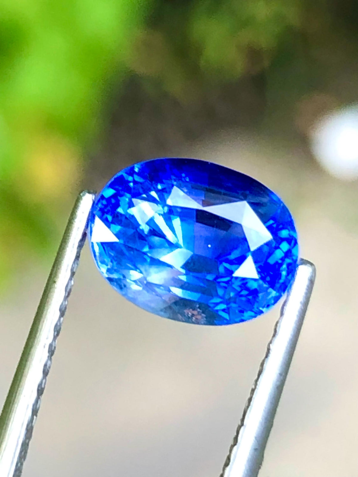 3.7 Carat Blue Sapphire – Fancy Cut Loose Gemstone from Sri Lanka