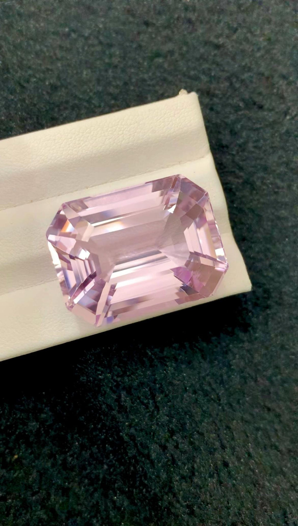 Pink Kunzite 63.30ct Emerald Cut Gem – Afghanistan