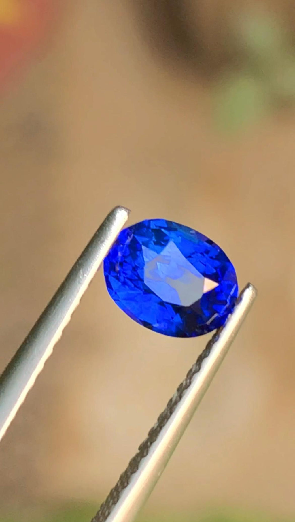 Royal Blue Sapphire 1.10ct Oval Cut with Certificate – Madagascar Origin