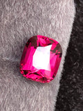 Rhodolite Garnet Cushion 3.76 ct From Tanga Mine Tanzania