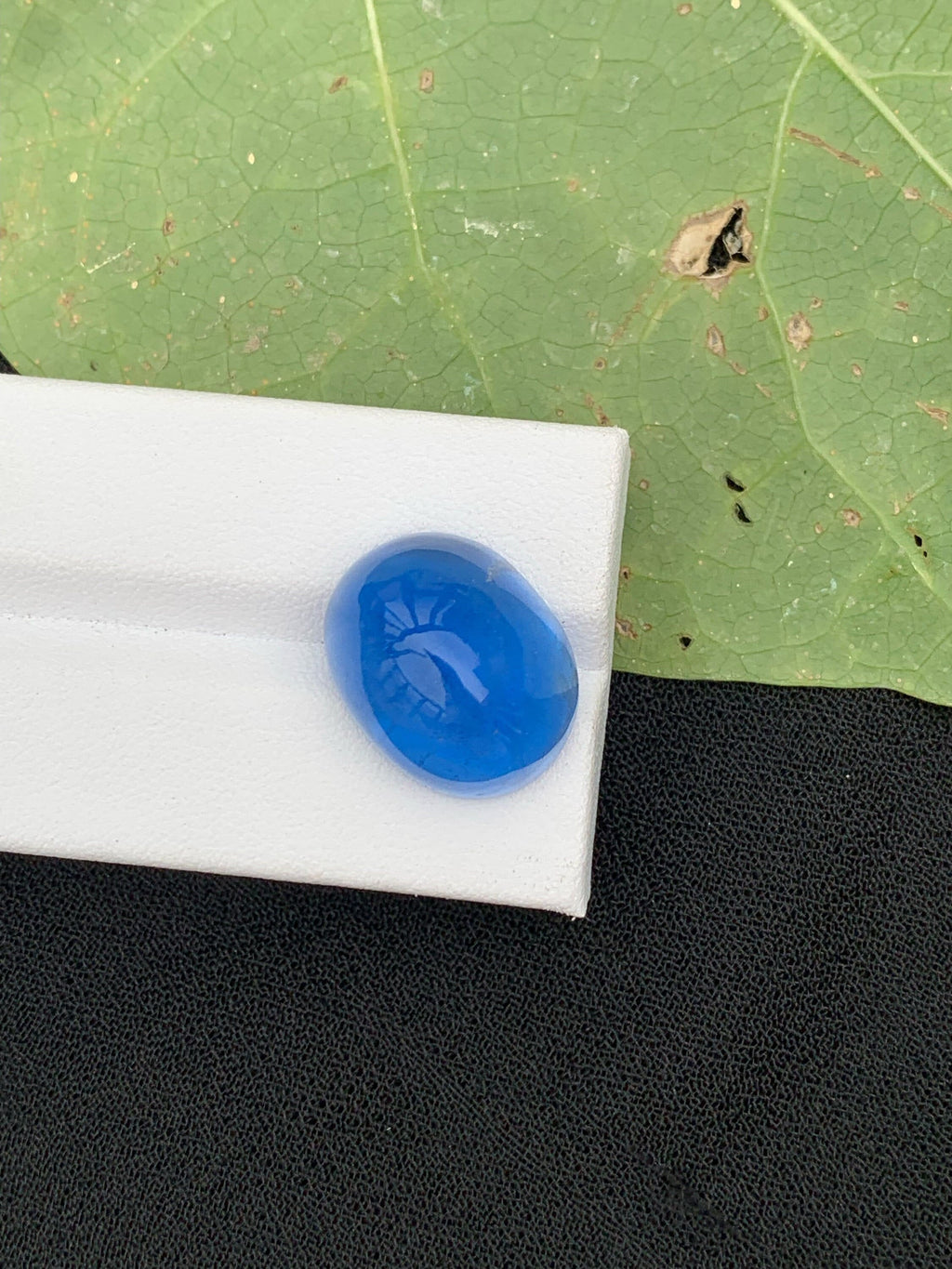 Santa Maria Blue Aquamarine Cabochon: 22.35 Carat Oval Gemstone