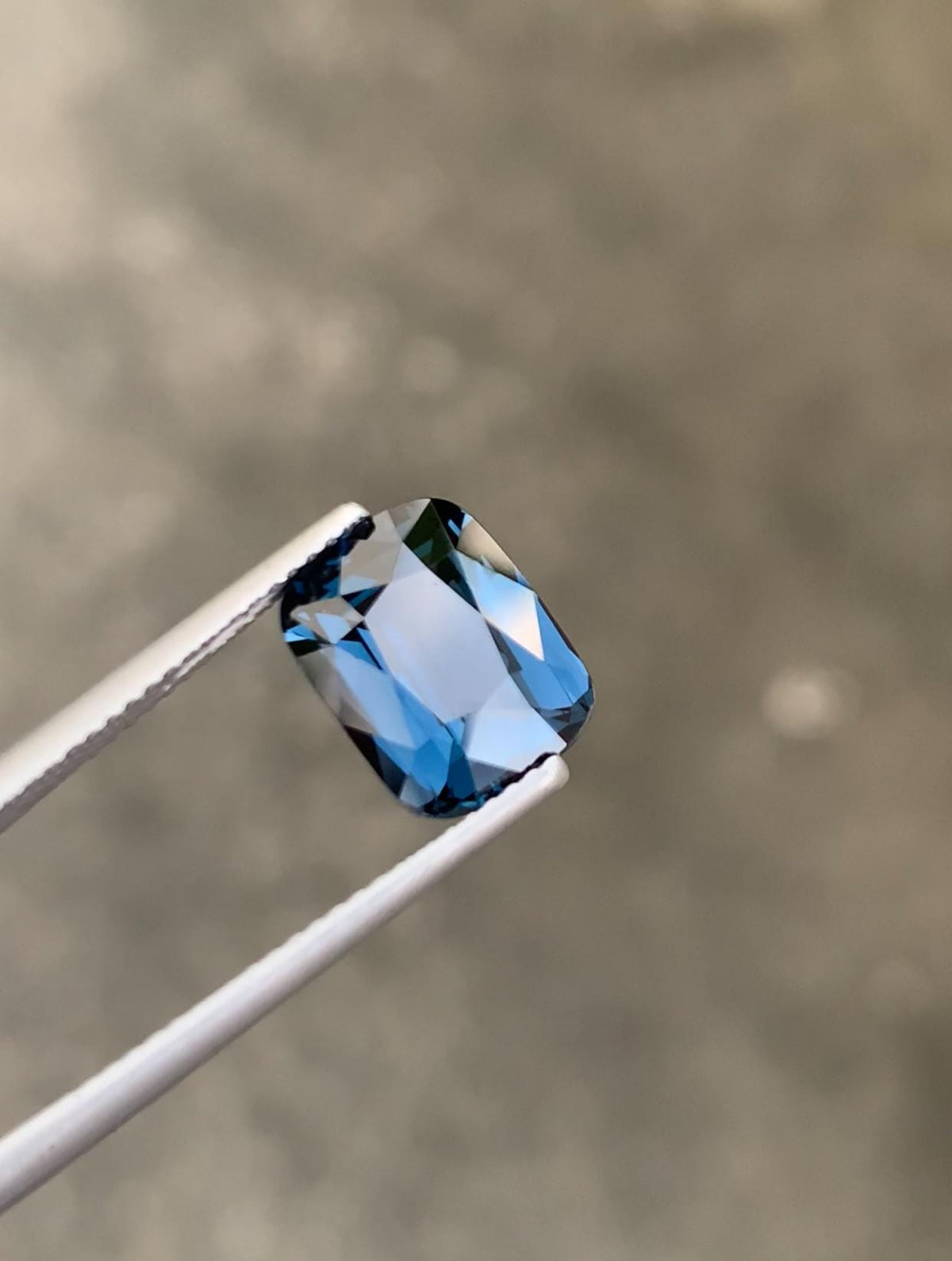 4.05ct Natural Cobalt Spinel Gemstone: Vivid Blue, Rare Collector's Stone