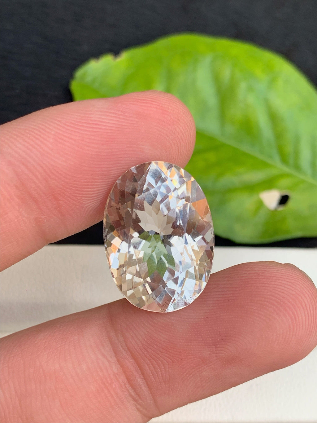 Imperial Yellow Topaz: 29.30 CT Faceted Gemstone, Unheated, Flawless