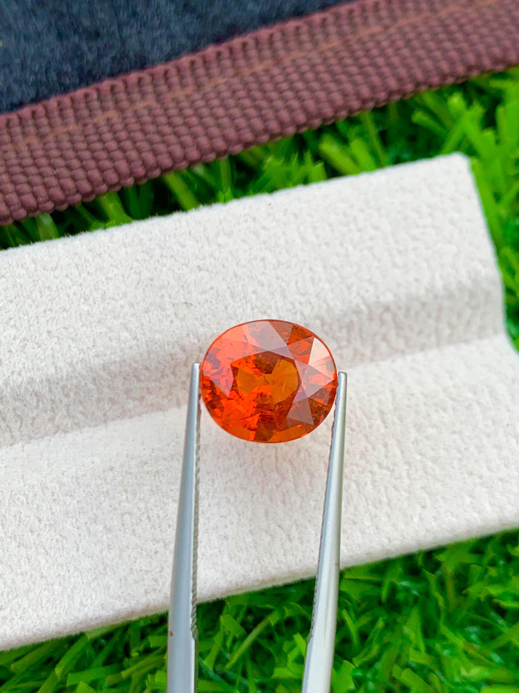 Spessartite Garnet 4.96ct Oval Cut Loose Gemstone from Africa