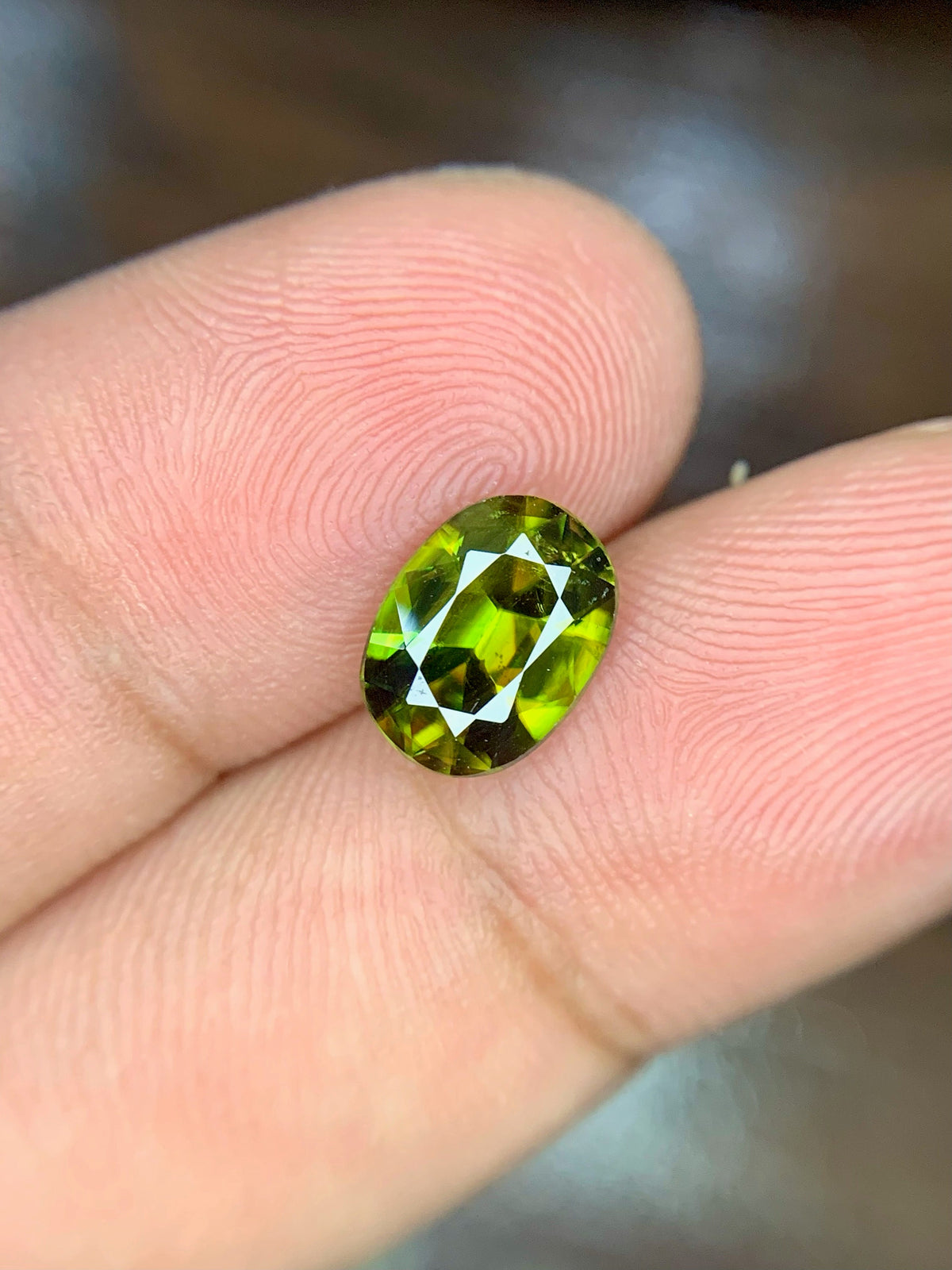Ultra Fire Chrome Sphene Loose Gemstone - 1.70 Carat