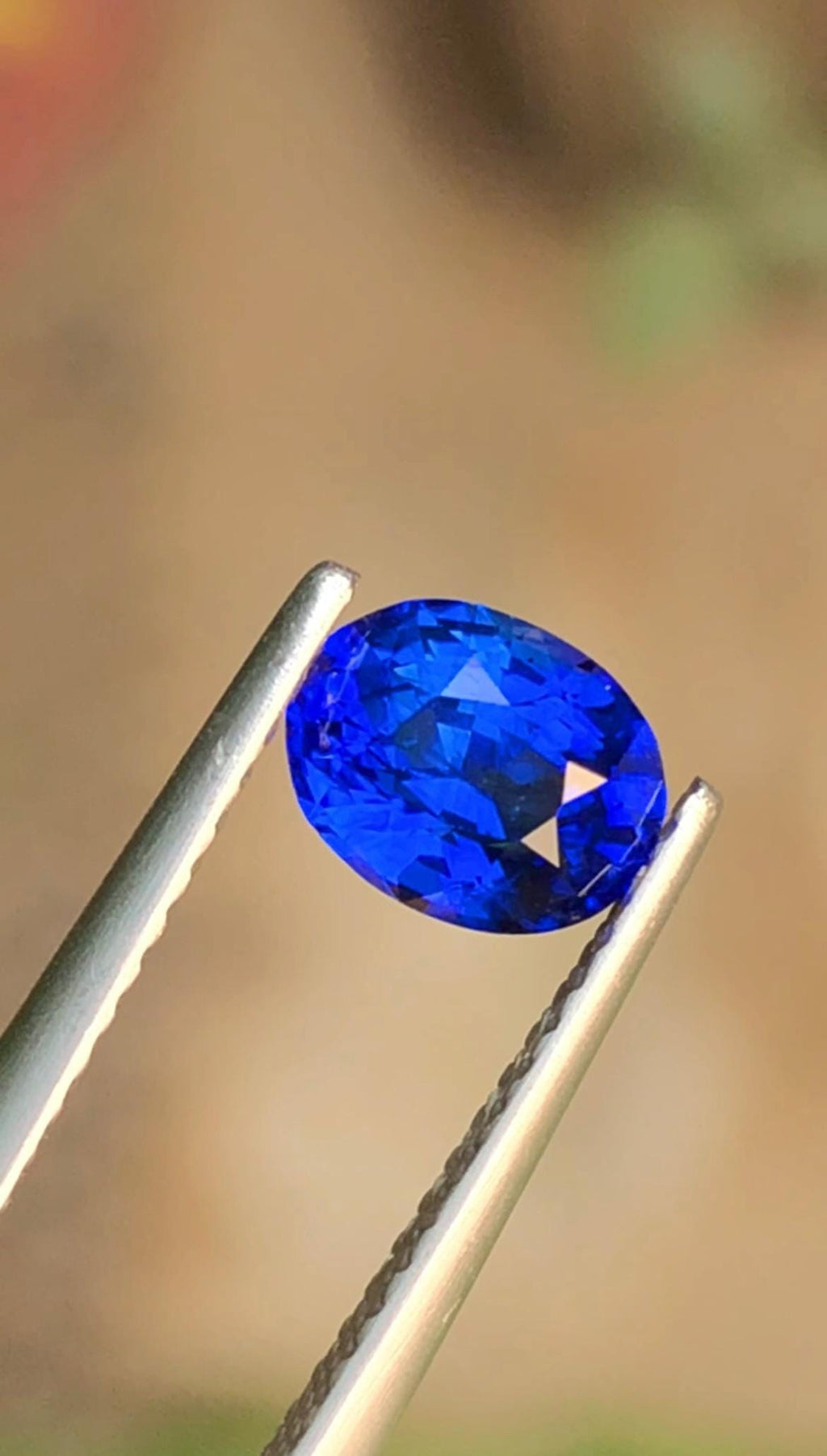 Royal Blue Sapphire 1.10ct Oval Cut with Certificate – Madagascar Origin