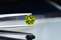 Natural Sphene Gemstone, Diamond Round Cut Ring\Jewelry Size Loose Gemstone. 1.50 Carats