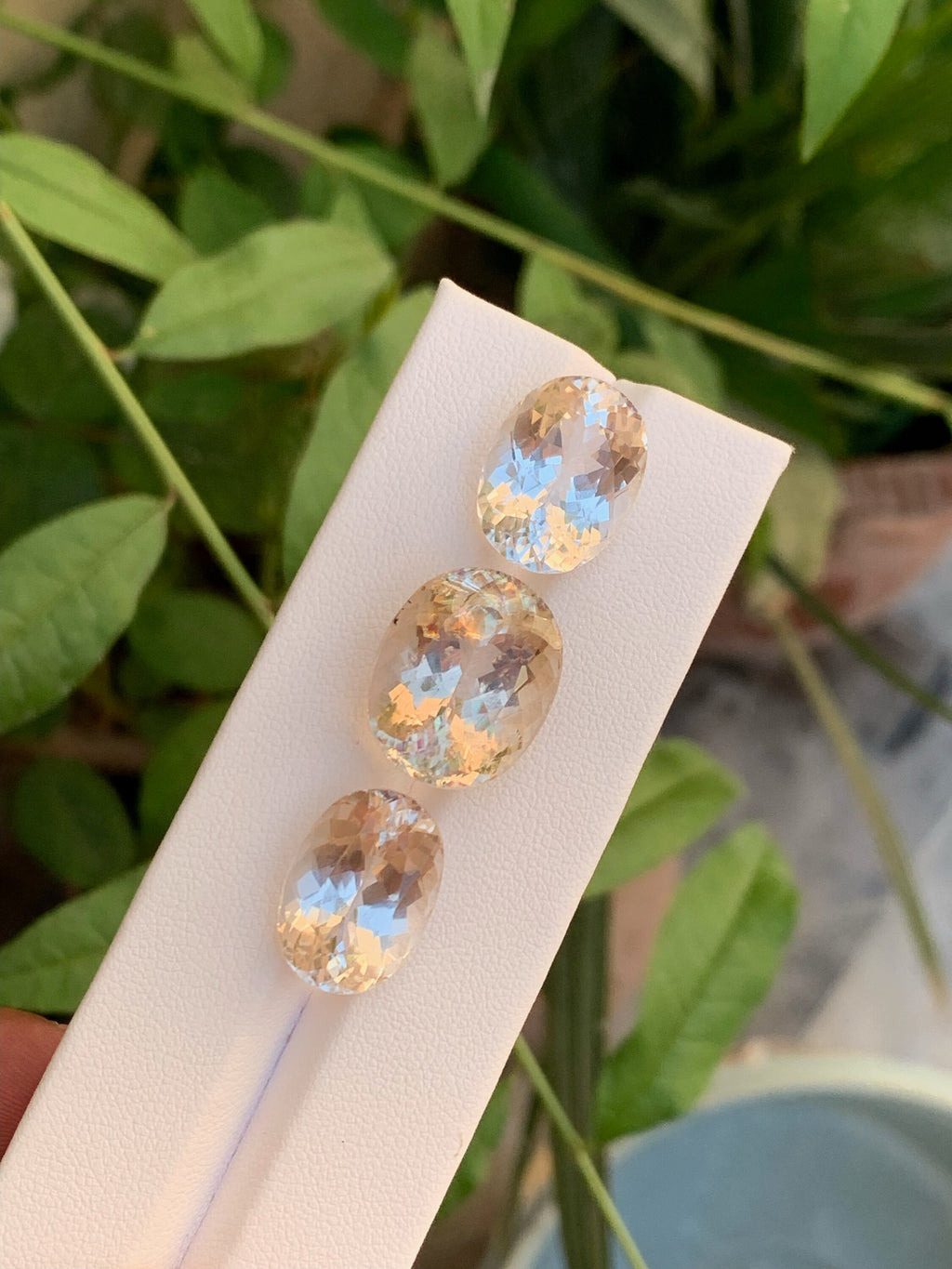Faceted Imperial Topaz Loose Gemstone: November Birthstone, Brazil Origin