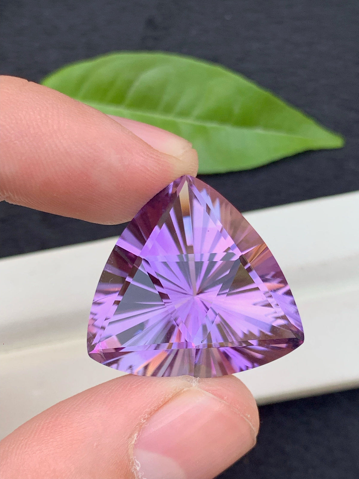Fancy Cut Natural Amethyst Loose Gemstone - 54 carats