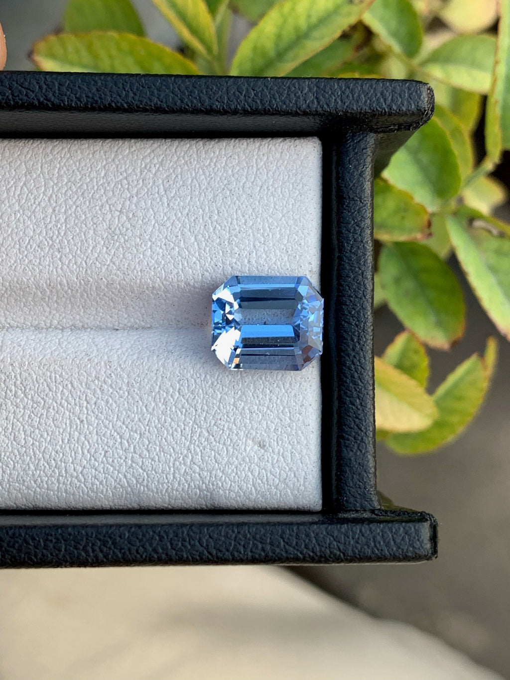 Santa Maria Blue Aquamarine Gemstone: Emerald Cut, 3.30 Carats