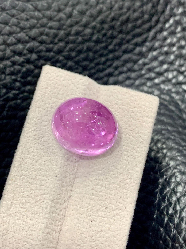 Pink Kunzite 21.40ct Oval Cabochon | Glowing Pastel Gem | Afghanistan