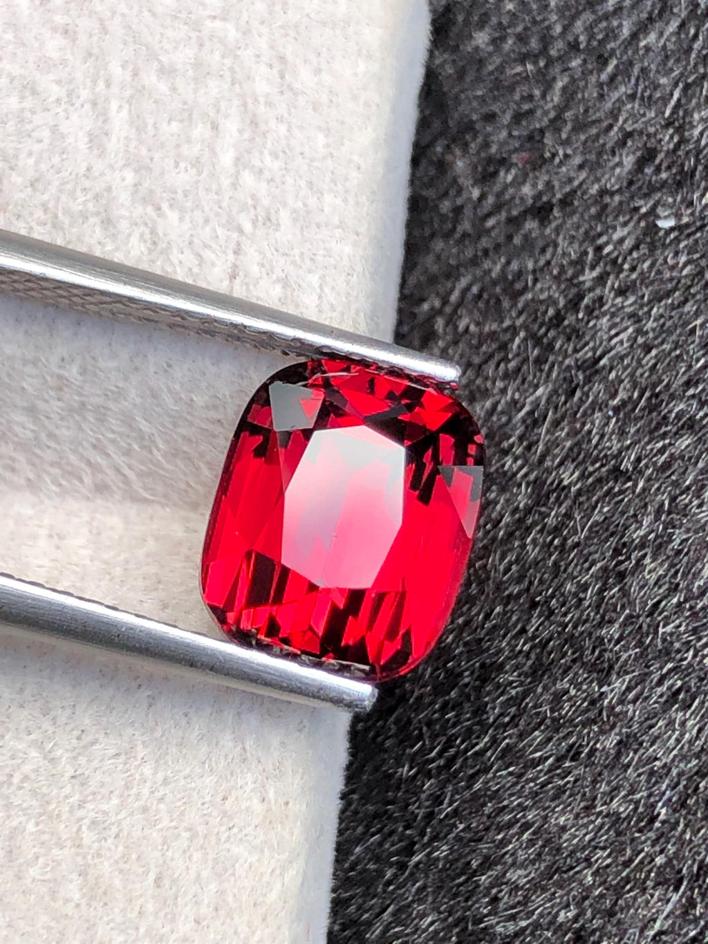 Rhodolite Garnet 3.81ct Cushion Cut – Tanzanian Gemstone