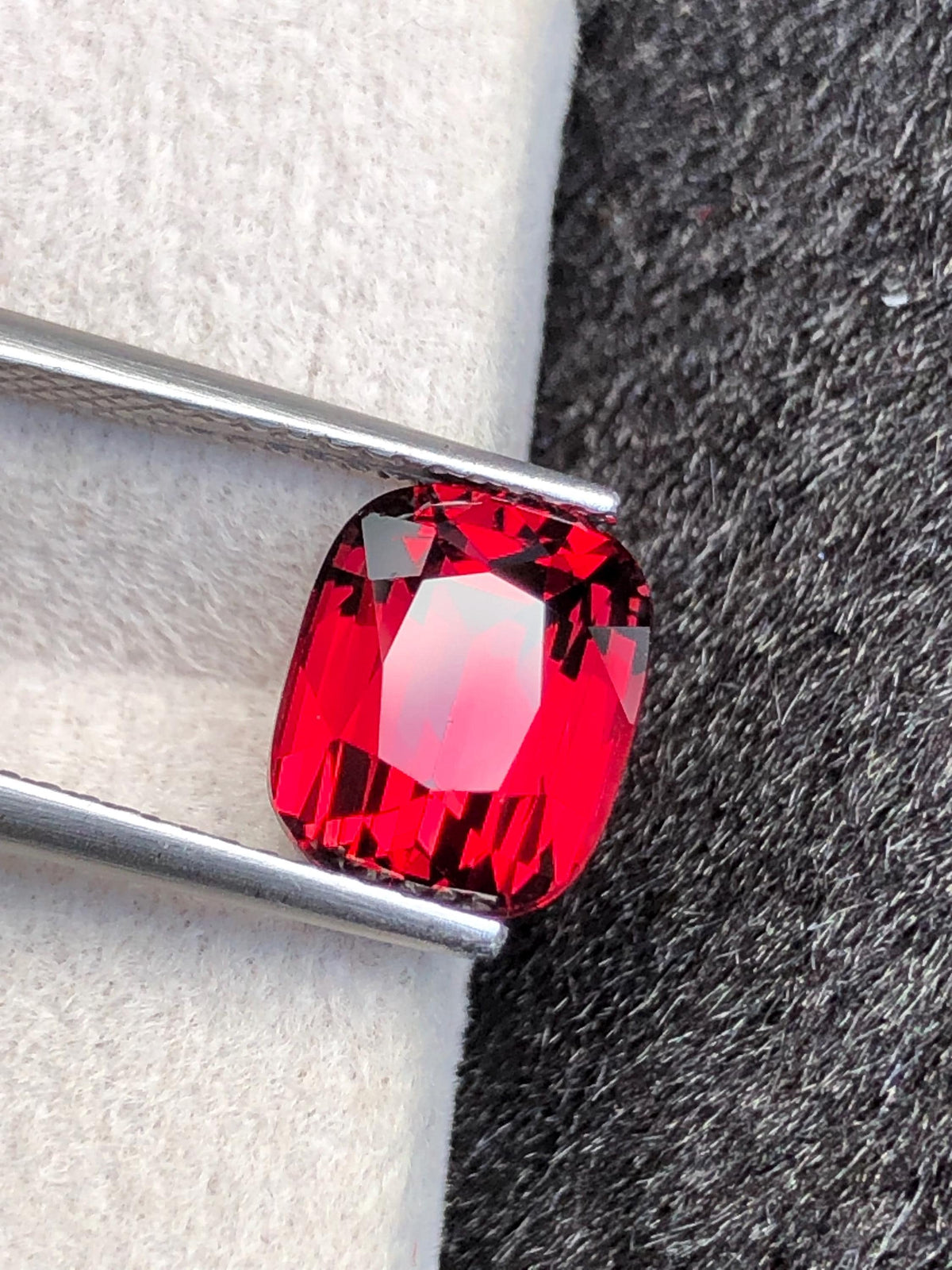 Rhodolite Garnet 3.81ct Cushion Cut – Tanzanian Gemstone