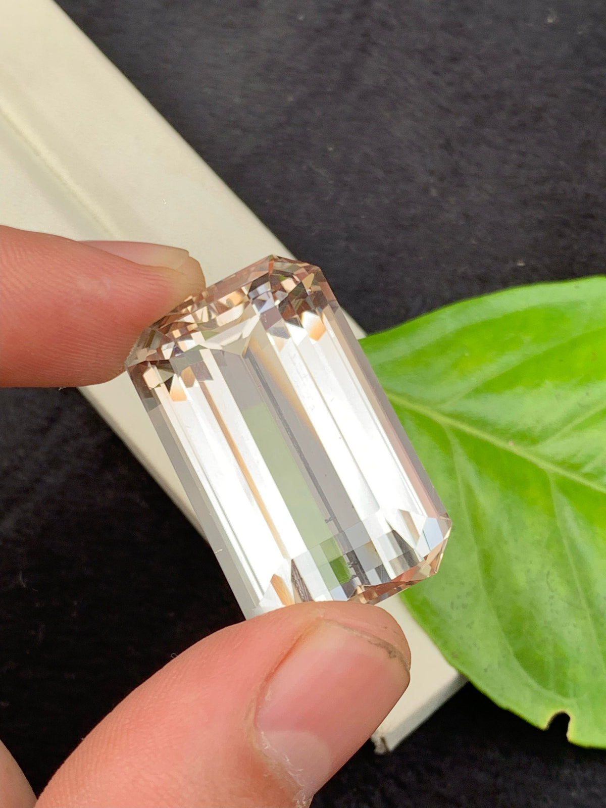 Natural Golden Topaz Gemstone: Emerald Cut, 113.95 Carats