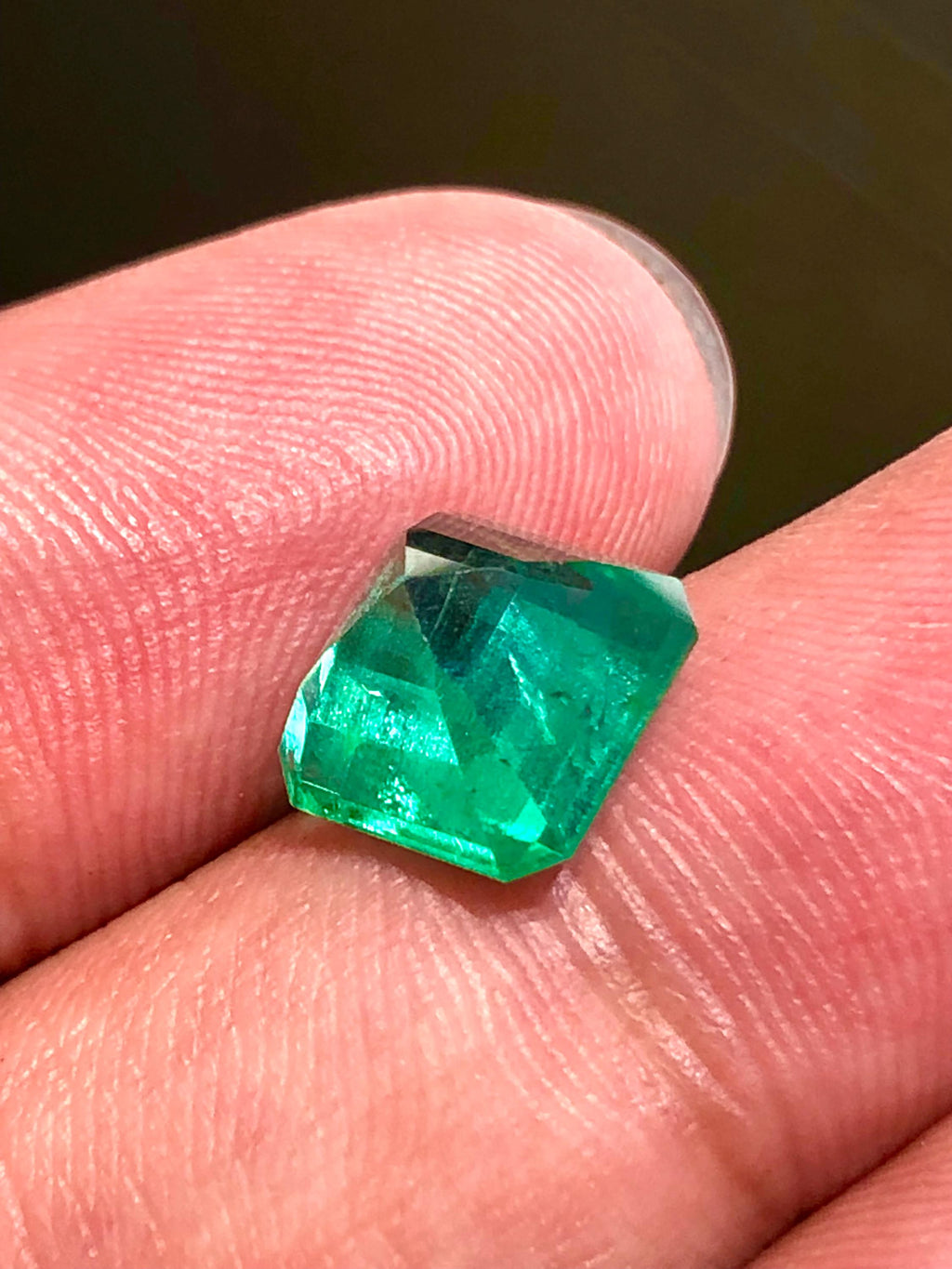 GRS Certified Brazil Mines Emerald,Premium Gem Quality 3.66 Cts Minor