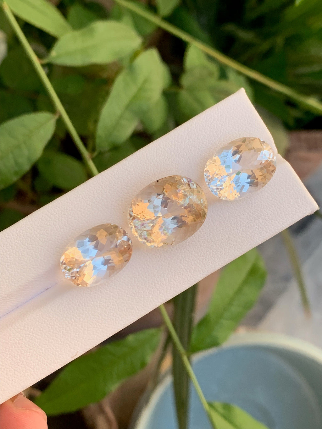 Faceted Imperial Topaz Loose Gemstone: November Birthstone, Brazil Origin