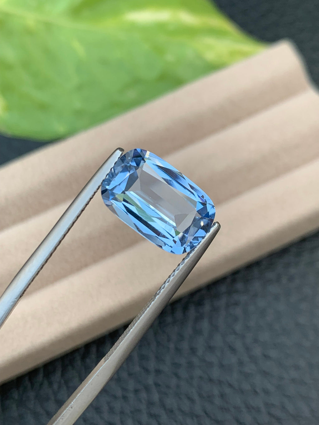 Santa Maria Aquamarine Gemstone: 4.30 CT Brazilian Cushion Cut Stone