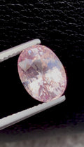 Natural guild certified Padparadscha Sapphire 4.60 ct Oval Cut – Lively Orange-Pink Glow