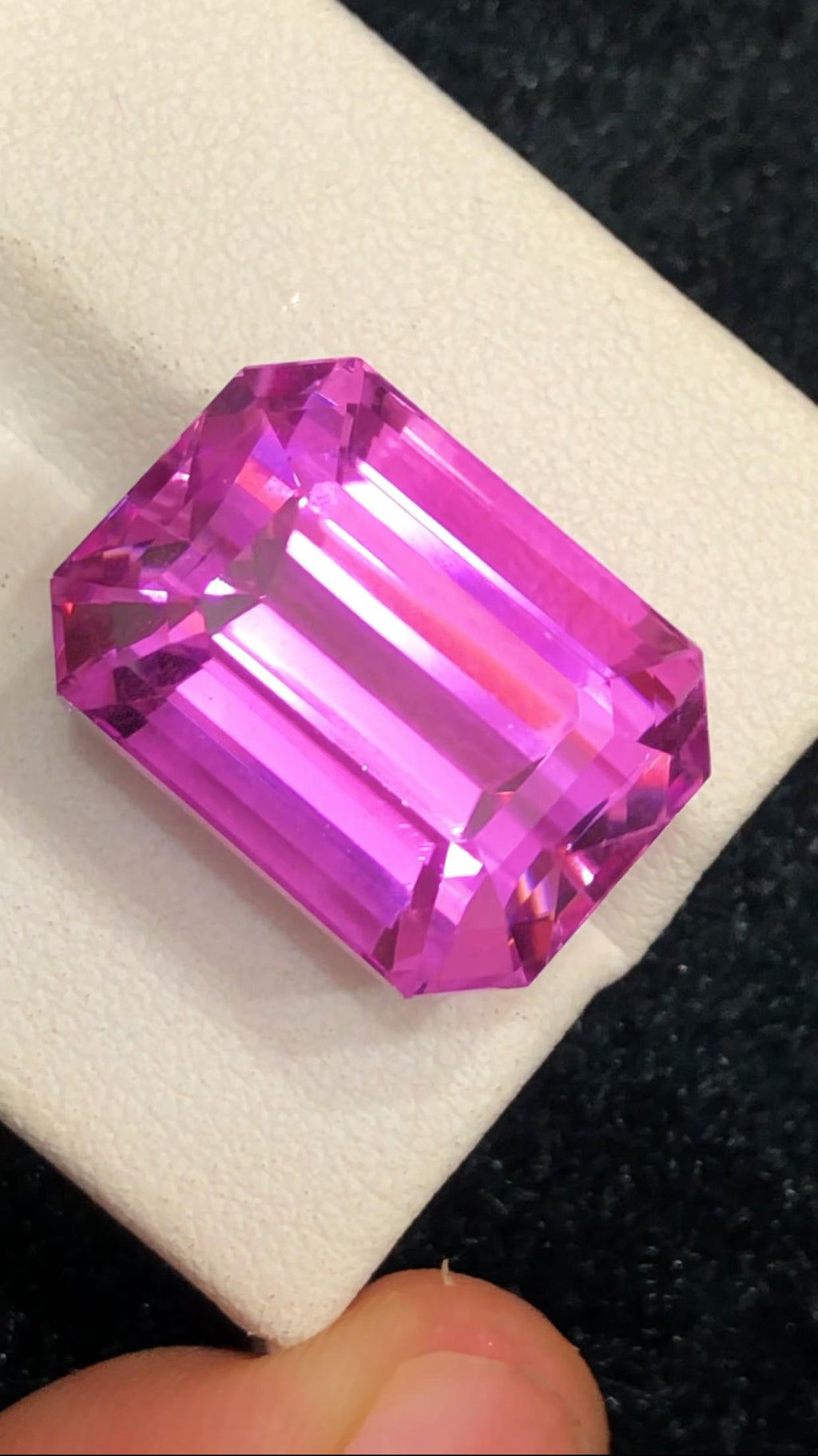 Pink Kunzite Emerald Cut – 28 Carats from Afghanistan