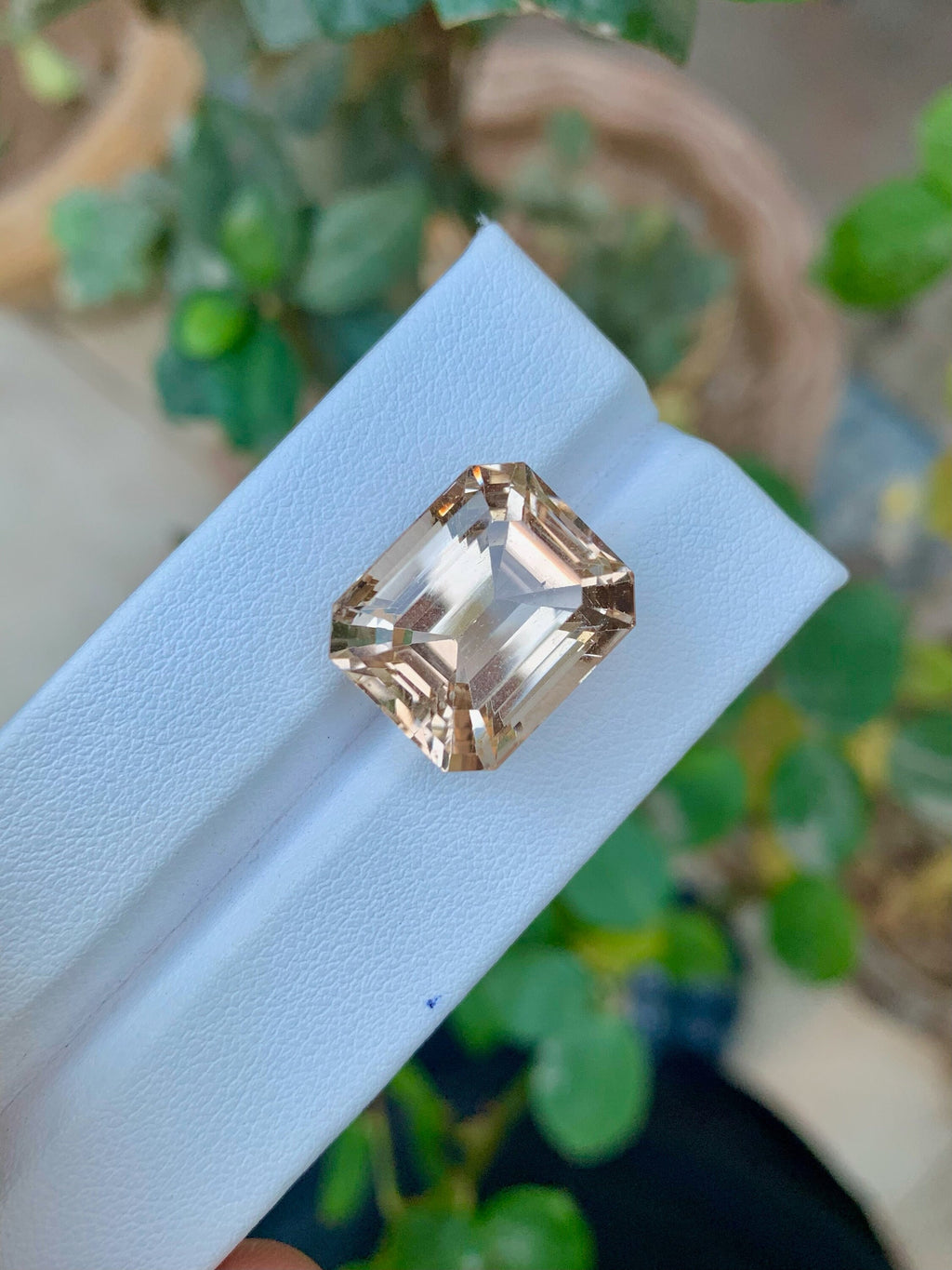 Unheated Yellow Topaz Gemstone: Emerald Cut, 25.95 CT, November Birthstone