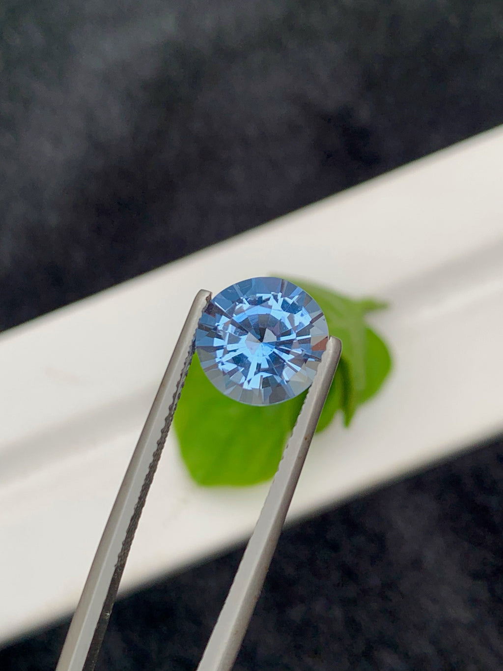 Santa Maria Blue Aquamarine Gemstone: 2.65 CT Round Faceted Loose Stone