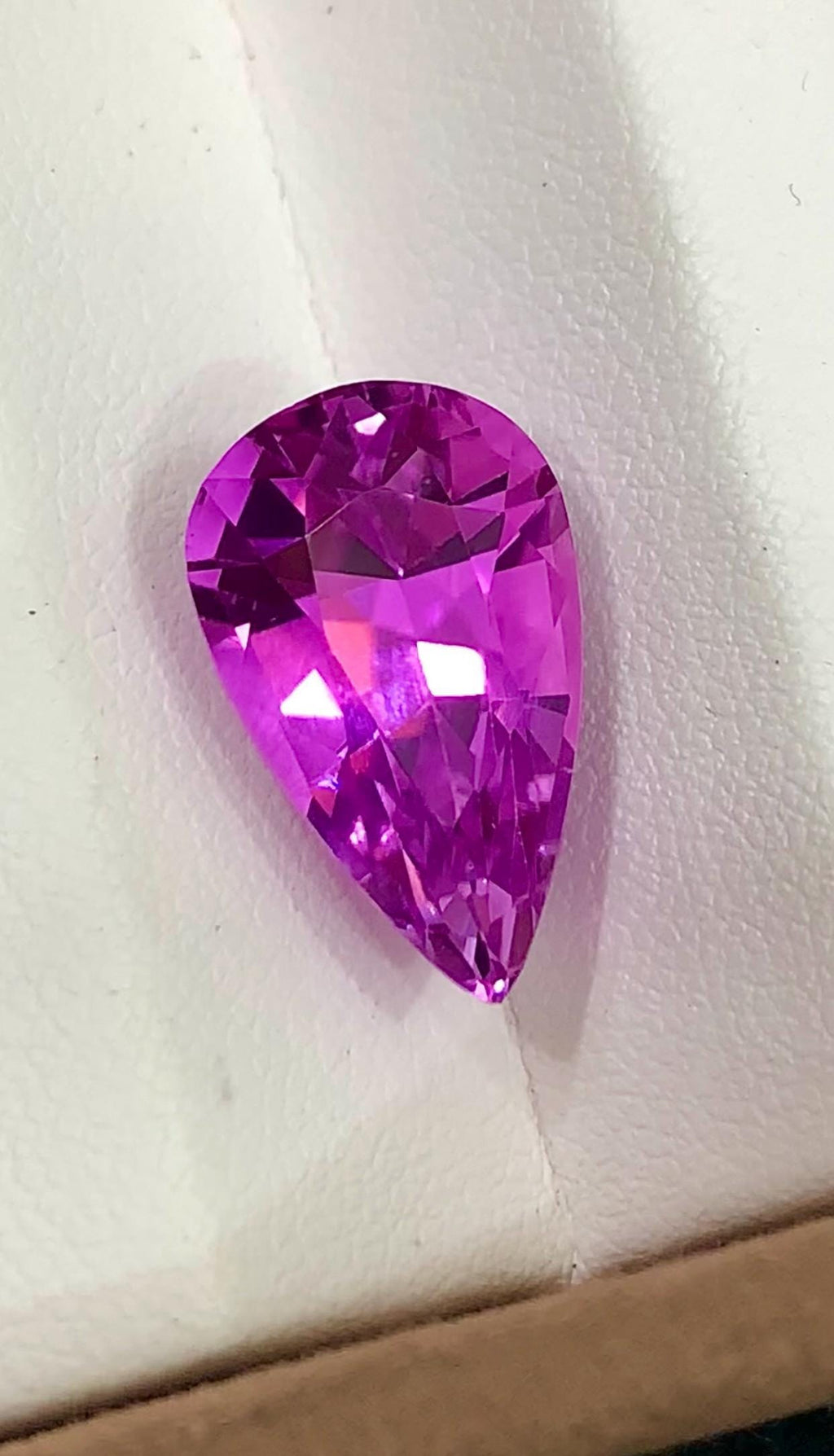Deep Pink Kunzite 11.60 CT Pear Cut - From Afghanistan