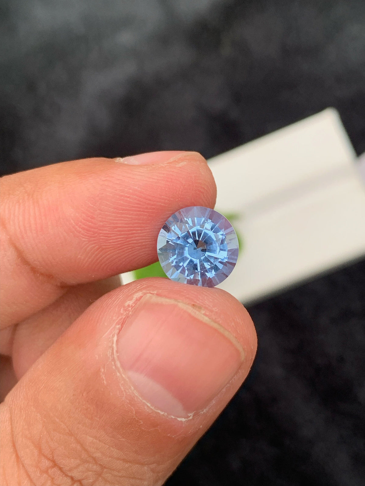 Santa Maria Blue Aquamarine Gemstone: 2.65 CT Round Faceted Loose Stone