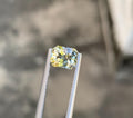 Bi-Color Sapphire Gemstone: 2.10 ct Natural Corundum, Faceted Jewelry Stone