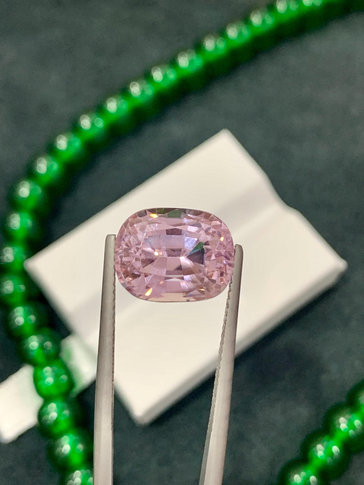 Pink Kunzite 9.30ct Oval Cut Gemstone from Afghanistan